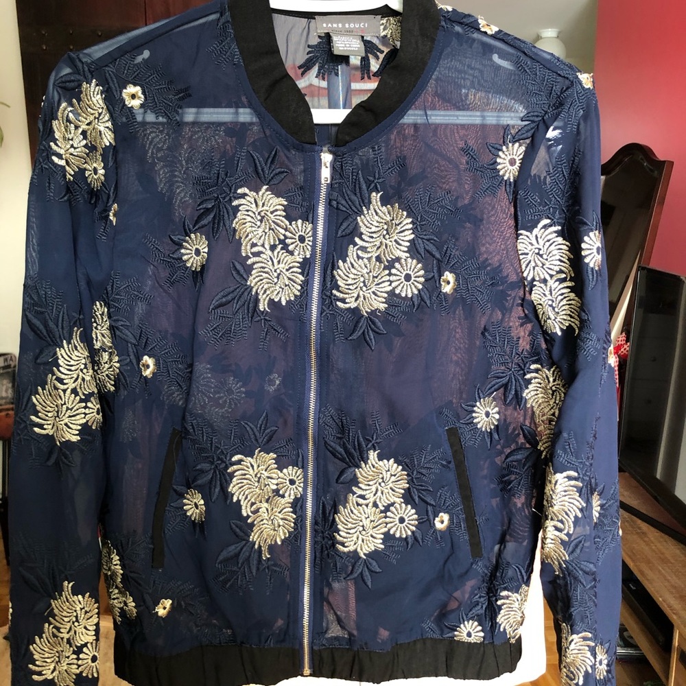 Sans souci - Blue vest size small